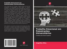 Buchcover von Trabalho Emocional em Palestrantes Universitários