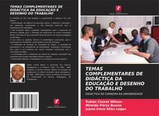 Couverture de TEMAS COMPLEMENTARES DE DIDÁCTICA DA EDUCAÇÃO E DESENHO DO TRABALHO