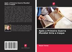 Buchcover von Após a Primeira Guerra Mundial Síria e Iraque