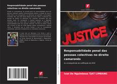 Portada del libro de Responsabilidade penal das pessoas colectivas no direito camaronês