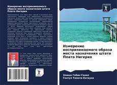 Buchcover von Измерение воспринимаемого образа места назначения штата Плато Нигерия