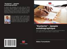 Buchcover von "Kunlarim" - épopée autobiographique