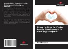Buchcover von Opportunities for Foster Family Development in the Kyrgyz Republic