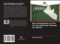 Copertina di Une introduction à la loi sur les droits de l'homme au Liberia