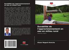 Buchcover von Durabilité de l'approvisionnement en eau en milieu rural