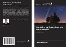 Métodos de investigación empresarial kitap kapağı