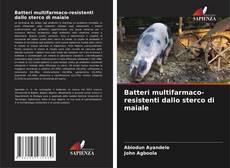 Couverture de Batteri multifarmaco-resistenti dallo sterco di maiale
