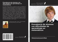 Buchcover von Prevalencia de alumnos con dificultades de aprendizaje en matemáticas