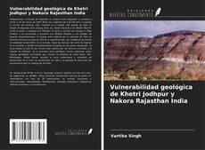 Vulnerabilidad geológica de Khetri Jodhpur y Nakora Rajasthan India kitap kapağı