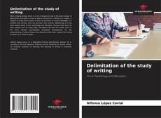 Copertina di Delimitation of the study of writing