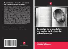 Couverture de Desenho de e-módulos em meios de instrução seleccionados