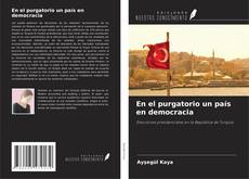 Capa do livro de En el purgatorio un país en democracia 