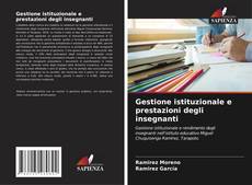 Buchcover von Gestione istituzionale e prestazioni degli insegnanti