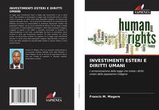 Buchcover von INVESTIMENTI ESTERI E DIRITTI UMANI