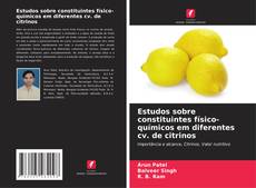 Buchcover von Estudos sobre constituintes físico-químicos em diferentes cv. de citrinos