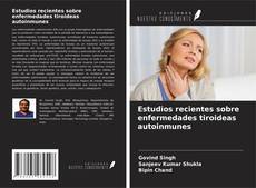 Portada del libro de Estudios recientes sobre enfermedades tiroideas autoinmunes