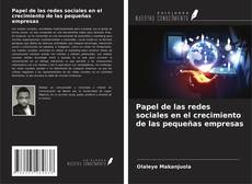 Buchcover von Papel de las redes sociales en el crecimiento de las pequeñas empresas