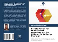 Buchcover von Soziale Medien für studentisches Engagement in der Bildung: Ein kritischer Überblick