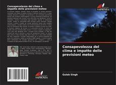 Bookcover of Consapevolezza del clima e impatto delle previsioni meteo