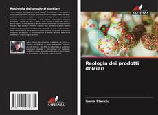Reologia dei prodotti dolciari kitap kapağı