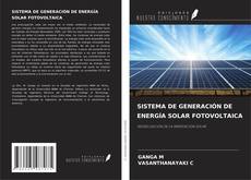 Couverture de SISTEMA DE GENERACIÓN DE ENERGÍA SOLAR FOTOVOLTAICA