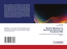 Copertina di Recent Advances in Numerical Solution of Fractional PDE