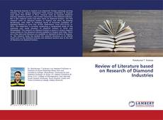 Copertina di Review of Literature based on Research of Diamond Industries