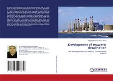Copertina di Development of seawater desalination