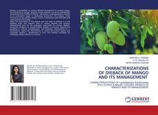 Buchcover von CHARACTERIZATIONS OF DIEBACK OF MANGO AND ITS MANAGEMENT