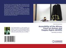 Copertina di Accessibility of the African Court on Human and Peoples Rights (ACHPR)