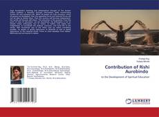 Copertina di Contribution of Rishi Aurobindo