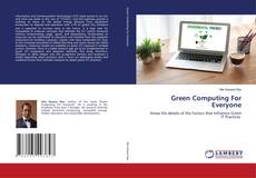Buchcover von Green Computing For Everyone