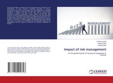 Copertina di Impact of risk management