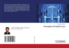 Buchcover von Principles of Health Law