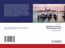 Copertina di Analysis of Narva Restoration plan