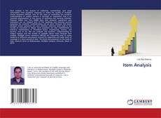Buchcover von Item Analysis