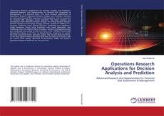 Copertina di Operations Research Applications for Decision Analysis and Prediction