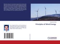 Buchcover von Principles of Wind Energy