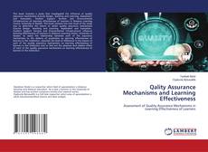 Qality Assurance Mechanisms and Learning Effectiveness kitap kapağı