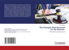 Copertina di The Changes That Occurred on the Sources