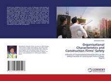 Copertina di Organisational Characteristics and Construction Firms’ Safety