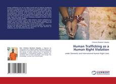 Buchcover von Human Trafficking as a Human Right Violation