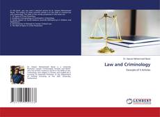 Copertina di Law and Criminology