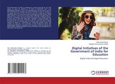 Buchcover von Digital Initiatives of the Government of India for Education