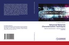 Copertina di Advanced Materials Characterization Techniques