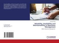 Buchcover von Reliability, Availability and Maintainability in Operation Management