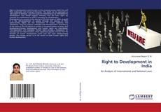 Copertina di Right to Development in India