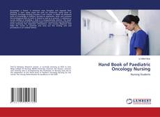 Buchcover von Hand Book of Paediatric Oncology Nursing