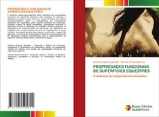 Couverture de PROPRIEDADES FUNCIONAIS DE SUPERFÍCIES EQUESTRES