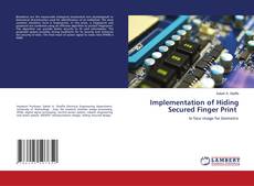 Copertina di Implementation of Hiding Secured Finger Print